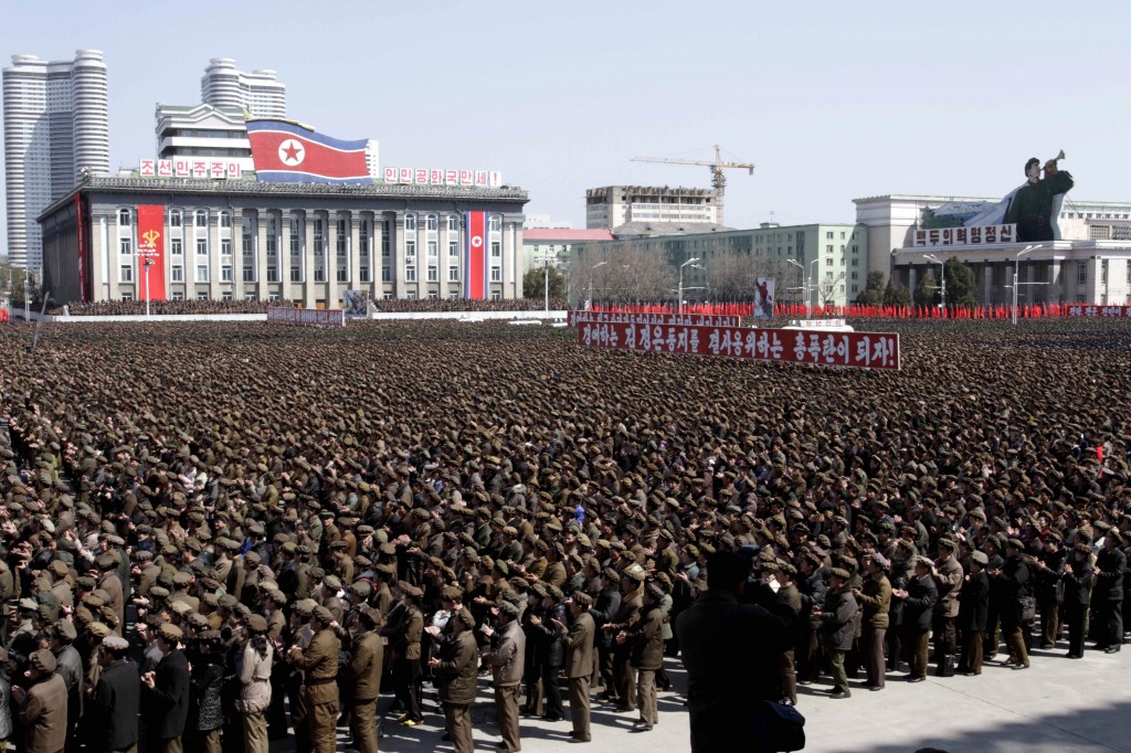 North Korea Rally