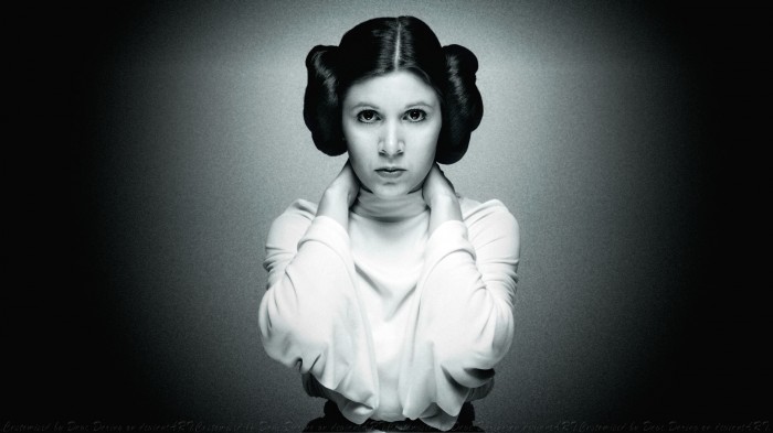 carrie fisher  princess leia by dave daring.jpg