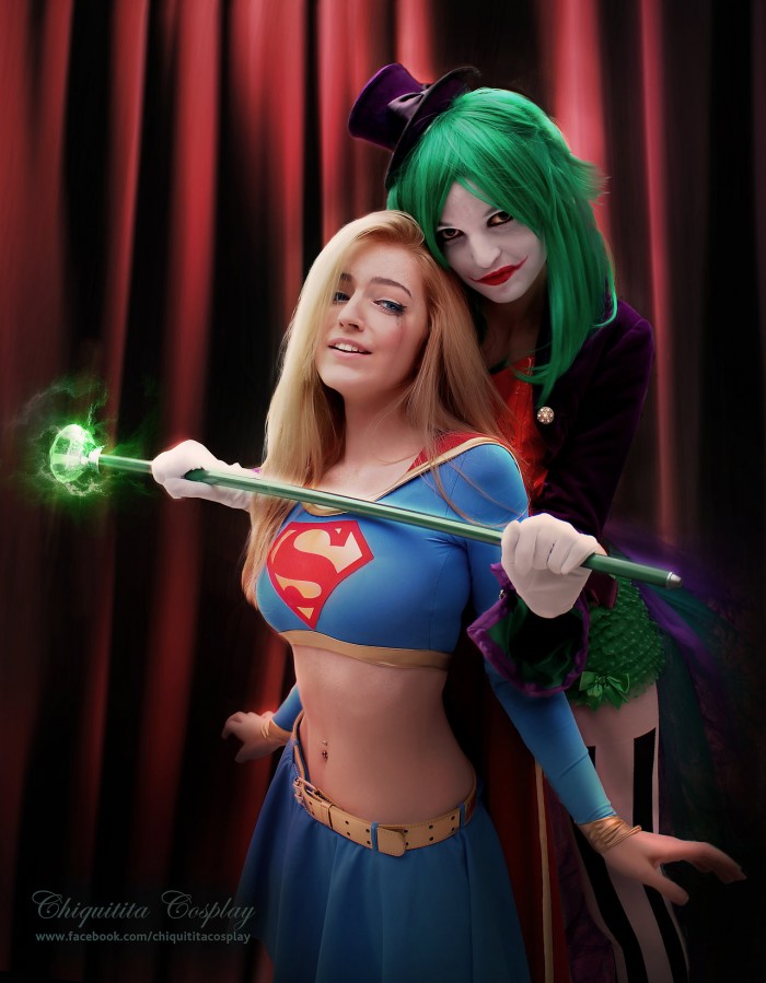 lady joker captures supergirl by chiquitita cosplay.jpg