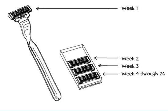 disposable razor timeline.gif
