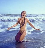 Princess Leia in the water