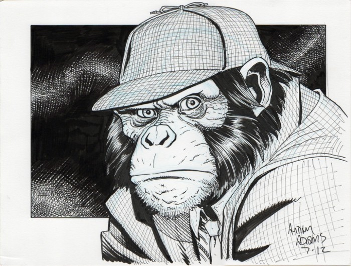 Detective Chimp by art adams.jpg