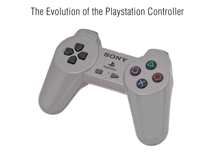 The Evolution of the Playstation Controller.gif