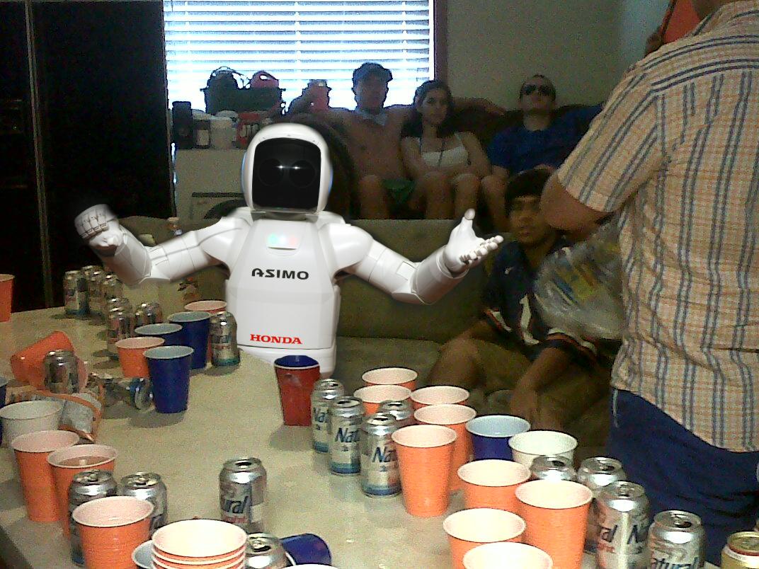 Asimo - the party robot - MyConfinedSpace