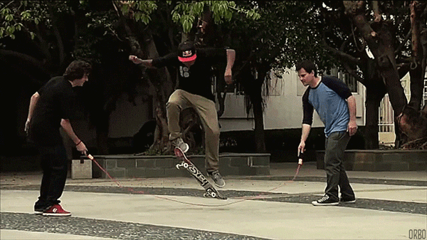 skateboard hopscotch.gif
