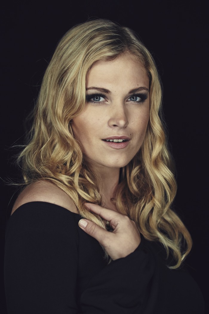 Eliza Taylor - with way too much eye liner.jpg