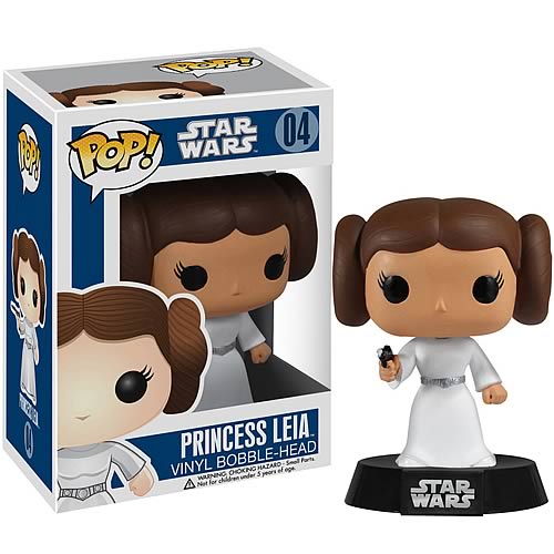 Star Wars Princess Leia Pop! Vinyl Figure Bobble Head - Funko - Star Wars - Pop! Vinyl Figures at Entertainment Earth