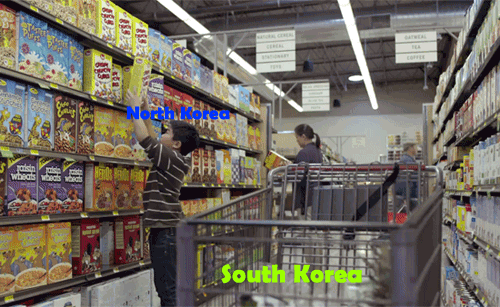 North Vs south Korea.gif