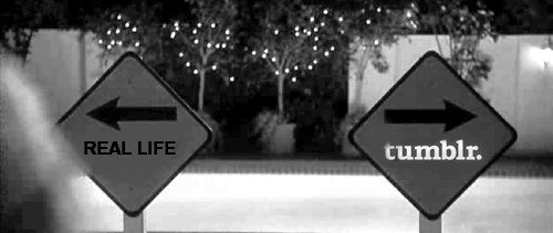 real life vs tumblr.gif