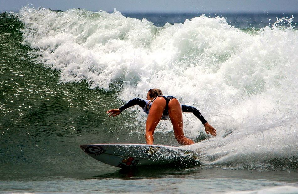 alana blanchard surfing ass.