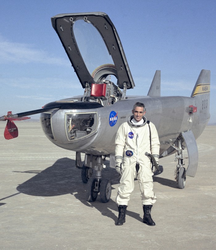 Test Pilot John A. Manke and M2-F3 Lifting Body.jpg