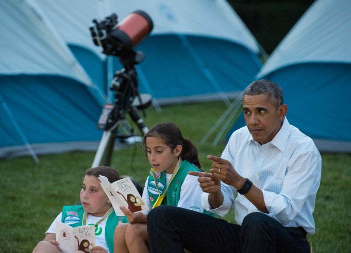Barry at the first Annual White House Campout.jpg