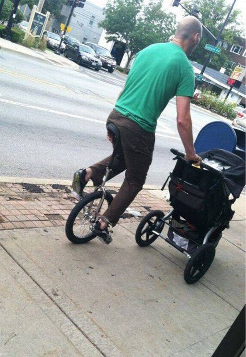 Unicycle baby rider MyConfinedSpace