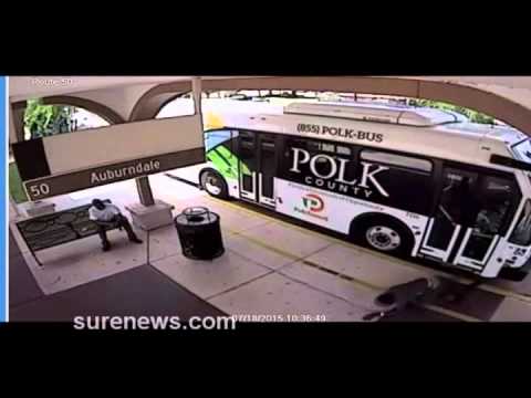 Man Knocks Himself out When he Angrily Tries to Headbutt a City Bus