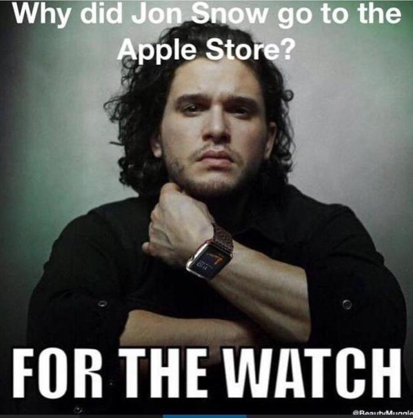 why did jon snow go to the apple store MyConfinedSpace