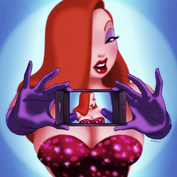 Jessica Rabbit Selfie.jpeg