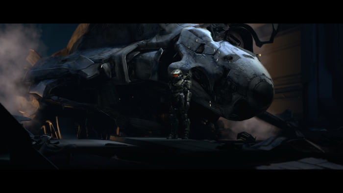 Master Chief and his busted ass jet.png