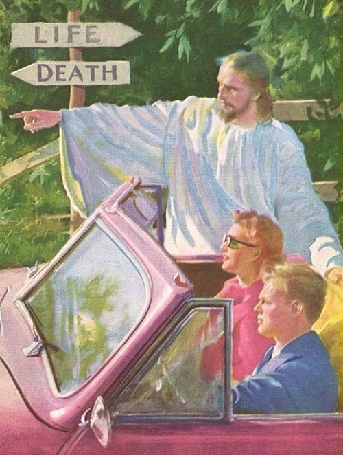 Death straight ahead