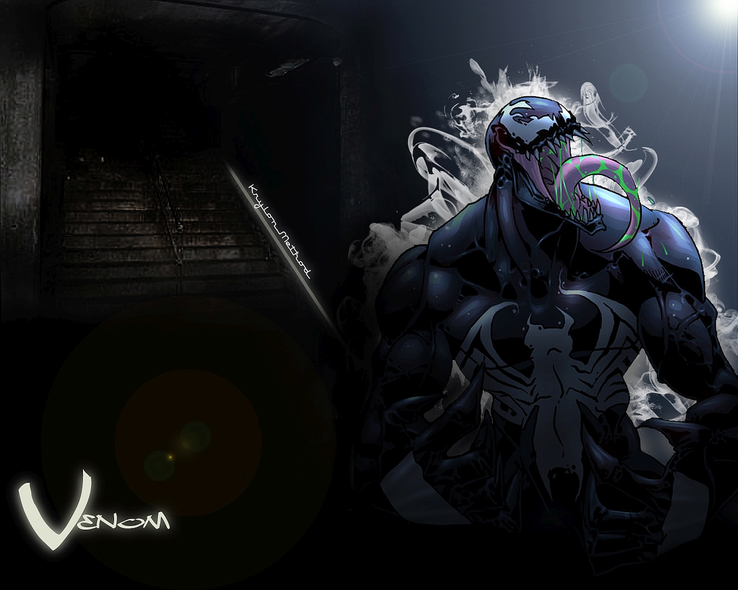 Venom Has Green Goop In His Mouth MyConfinedSpace MyConfinedSpace