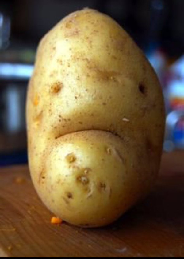 sadness in his eyes spud