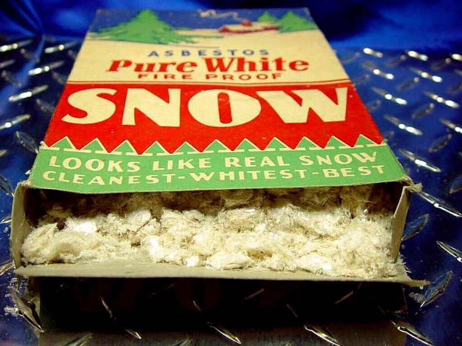 Asbestos Pure White Snow MyConfinedSpace