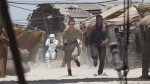 Rey and Finn on a run