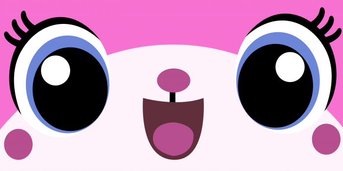 Unikitty Face Wallpaper.png