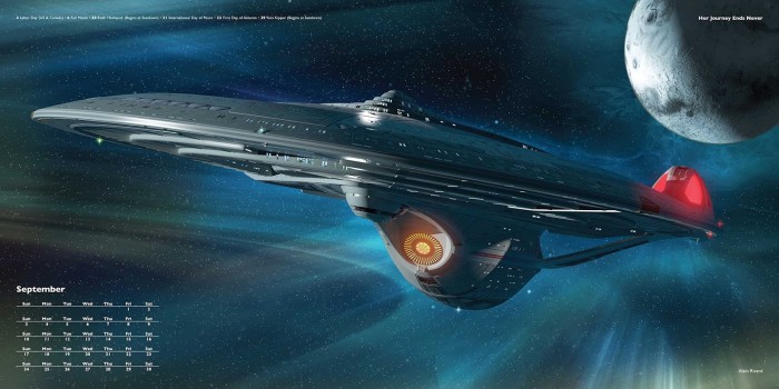 Universe Publishing Star Trek Ships of the Line 2017 calendar September.jpg