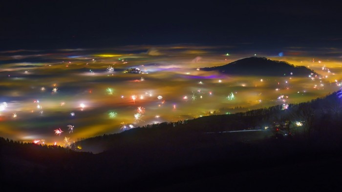 fireworks and fog in Saizburg, Austria.jpg