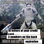 what’s your stormtrooper ID