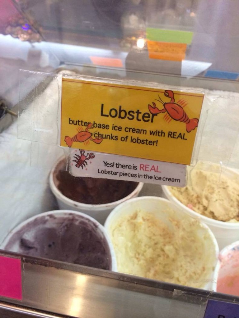 lobster ice cream MyConfinedSpace