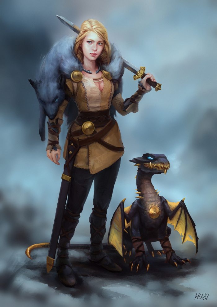 Hunter with Pet Dragon.jpg