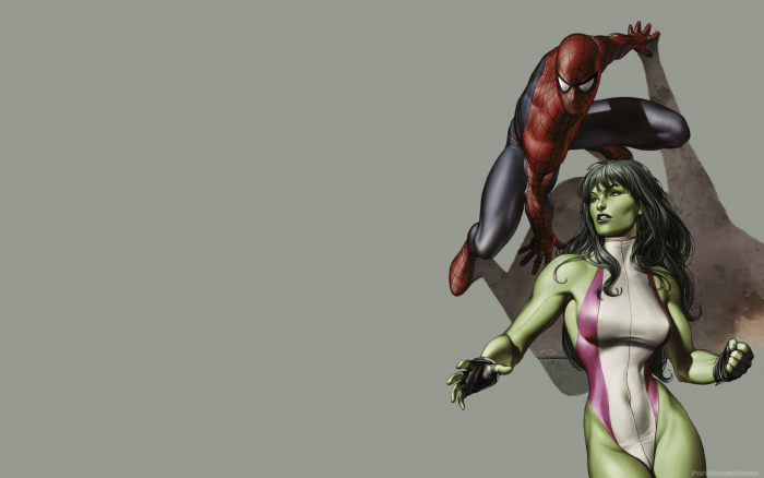 She Hulk and Spider-man.png