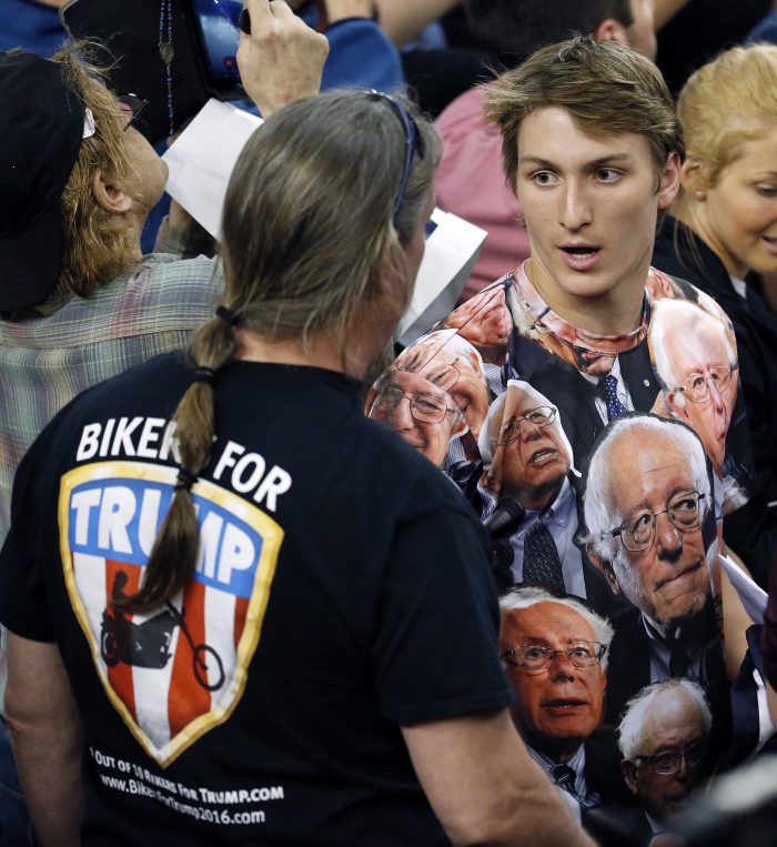 Bikers for Trump vs Bernie Shirt Man.jpg