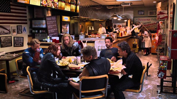 Avengers eating food.jpg