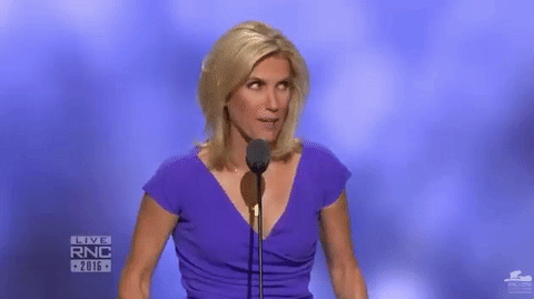 Did Laura Ingraham make a Nazi salute.gif