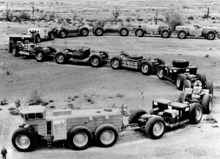 LeTourneau TC-497 Overland Train