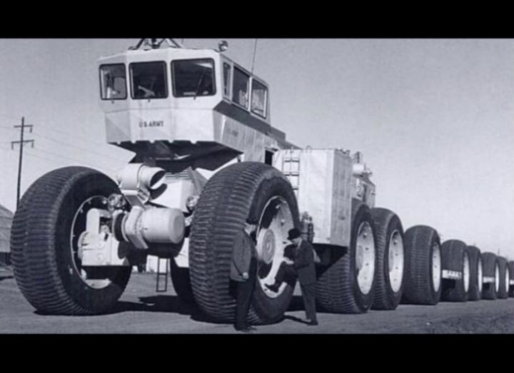 LeTourneau TC-497 Overland Train01