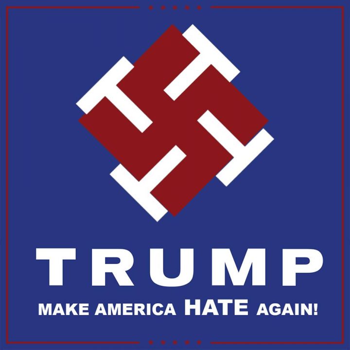 Trump - make america HATE again.jpg