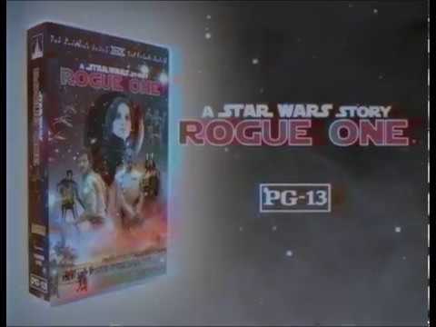 Rogue One VHS trailer commercial