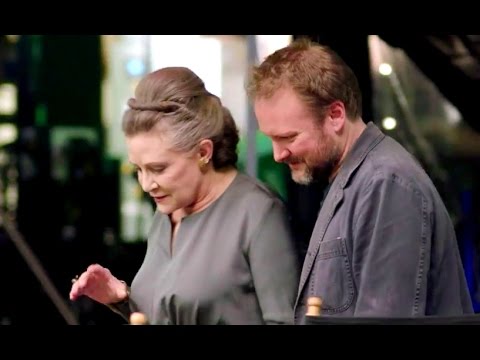 Carrie Fisher Tribute  THE LAST JEDI Behind The Scenes Footage – STAR WARS CELEBRATION 2017