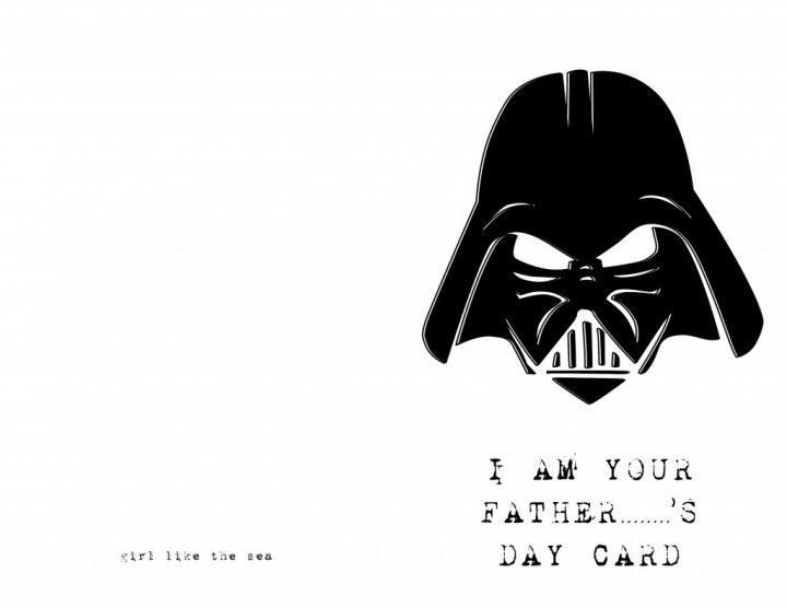I AM your father    ‘s day card