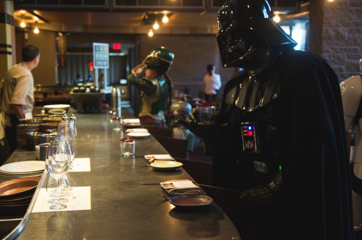 Darth Vader at the bar