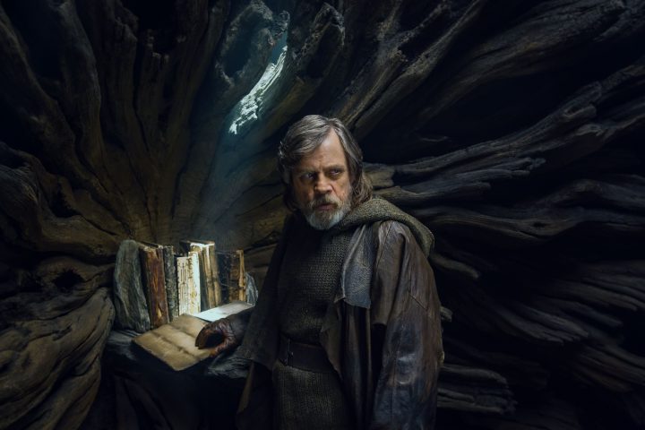 Luke and his Jedi books
