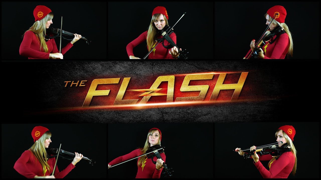 The Flash Main Theme Anastasia Soina violin - MyConfinedSpace