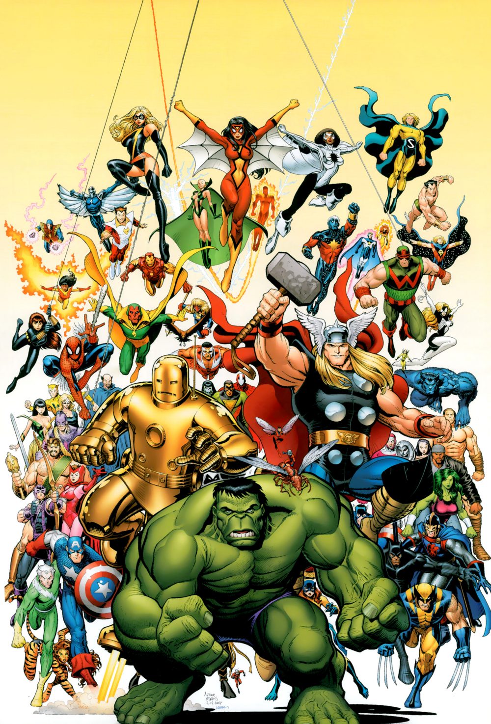 Classic Marvel Superheroes Myconfinedspace