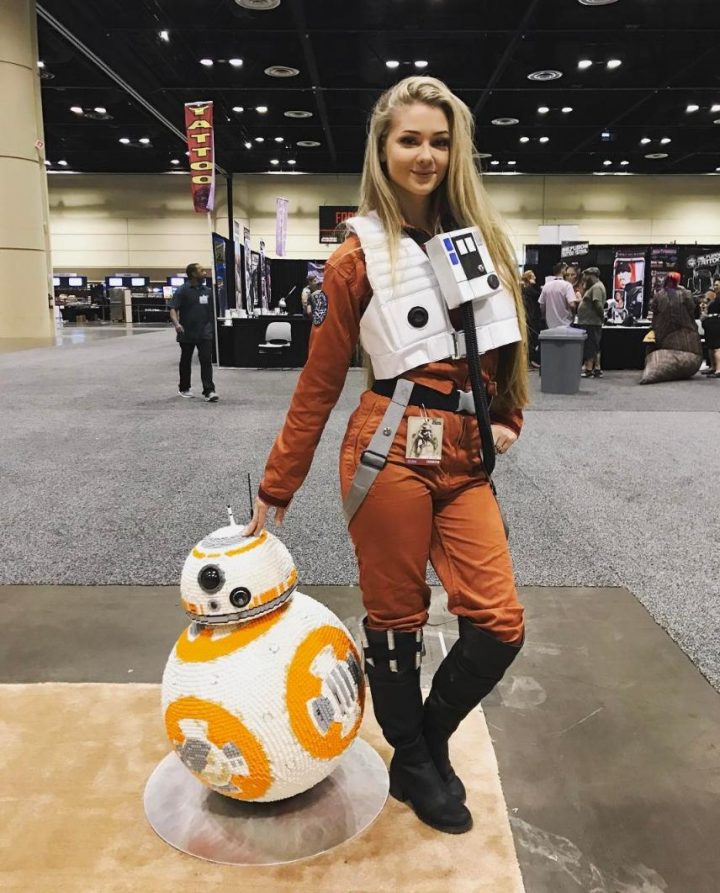 Rebel Pilot with LEGO bb8