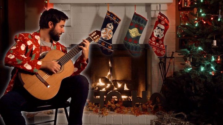 A STAR WARS CHRISTMAS – Classical Guitar Mashup BeyondTheGuitar