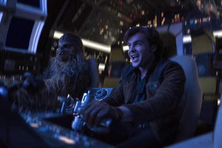 Han Solo And Chewie stealing a ship