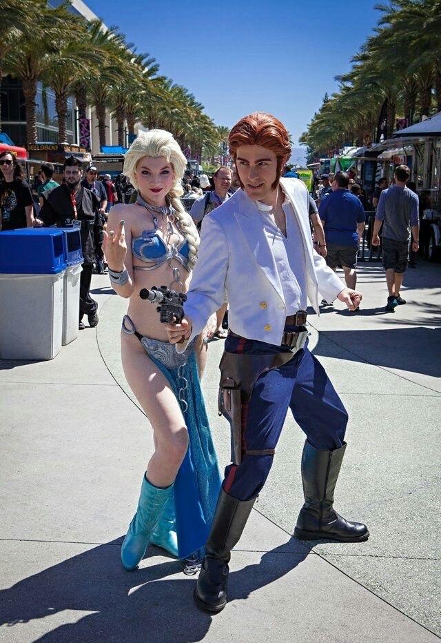 Slave Elsa and Hans Solo